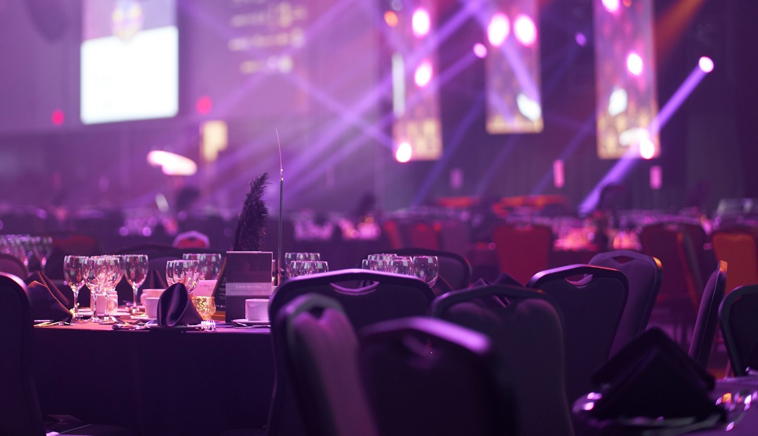 A generic image of an awards event. A generic image of an awards event.